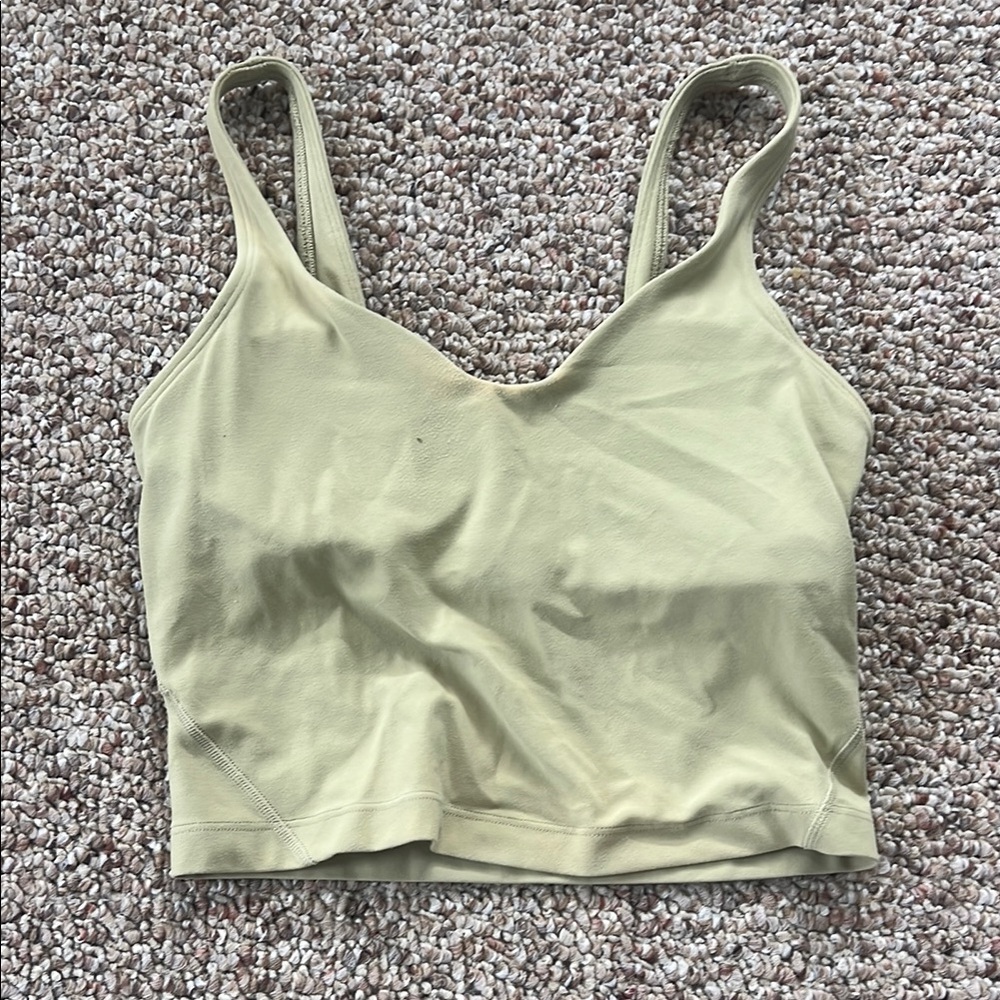 Light Green Crop Top